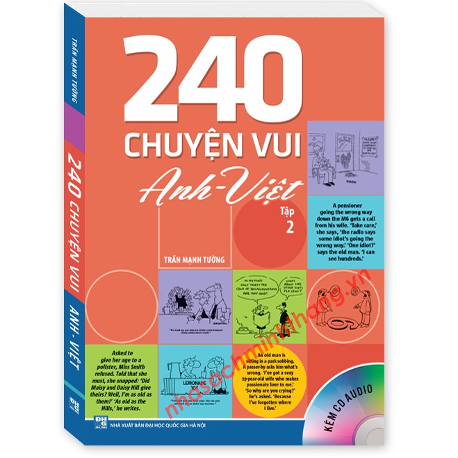 Sách - 240 Chuyện Vui Anh Việt Tập 2 (Bìa Mềm)