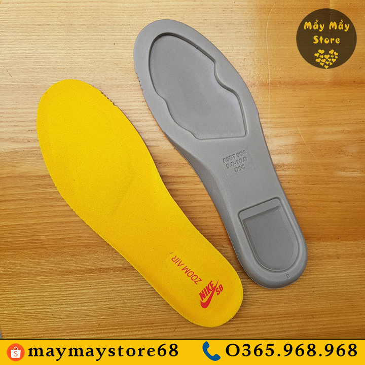 Lót Giày Nike Xịn Màu Vàng (Size: 43)