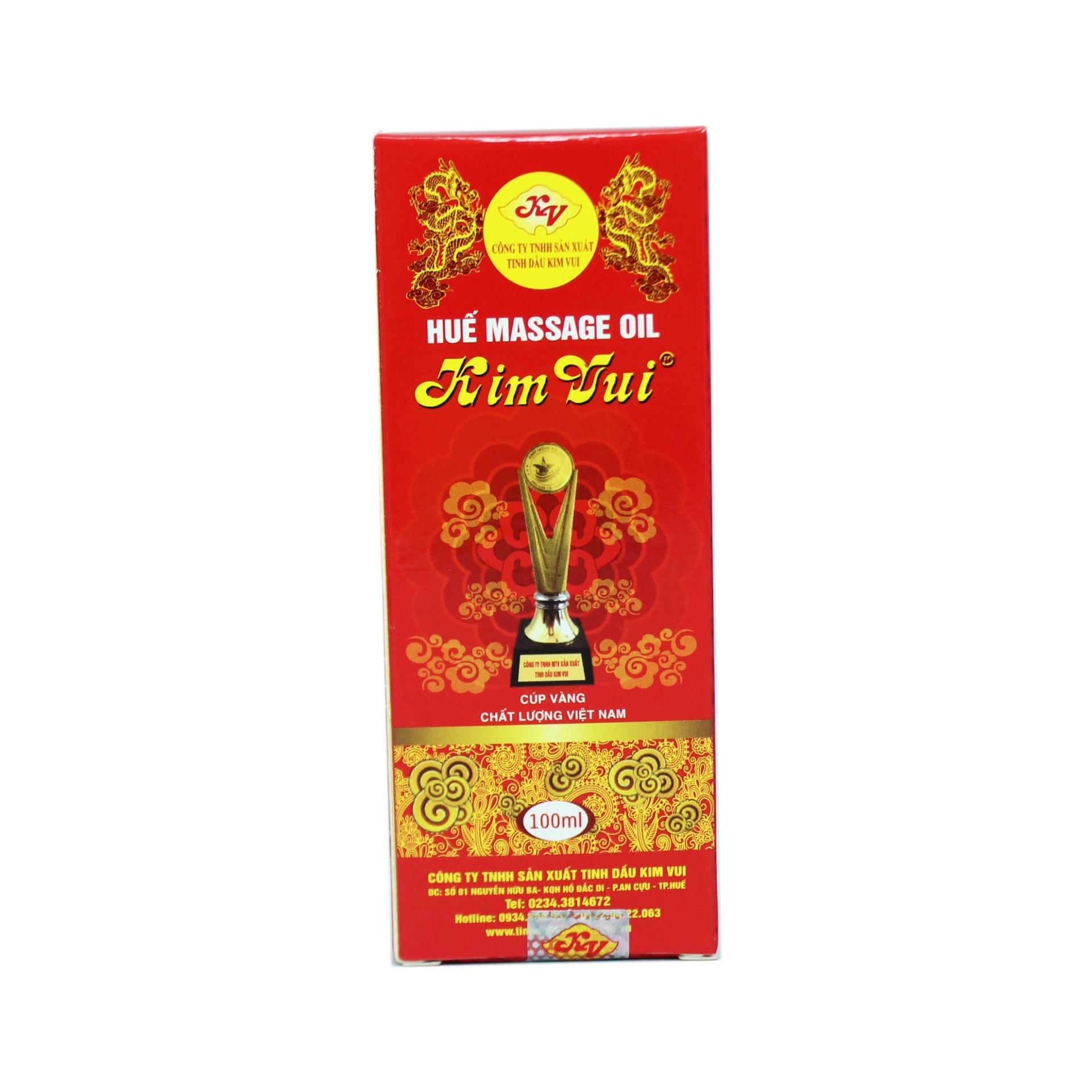 Tinh dầu xoa bóp Huế 100ml
