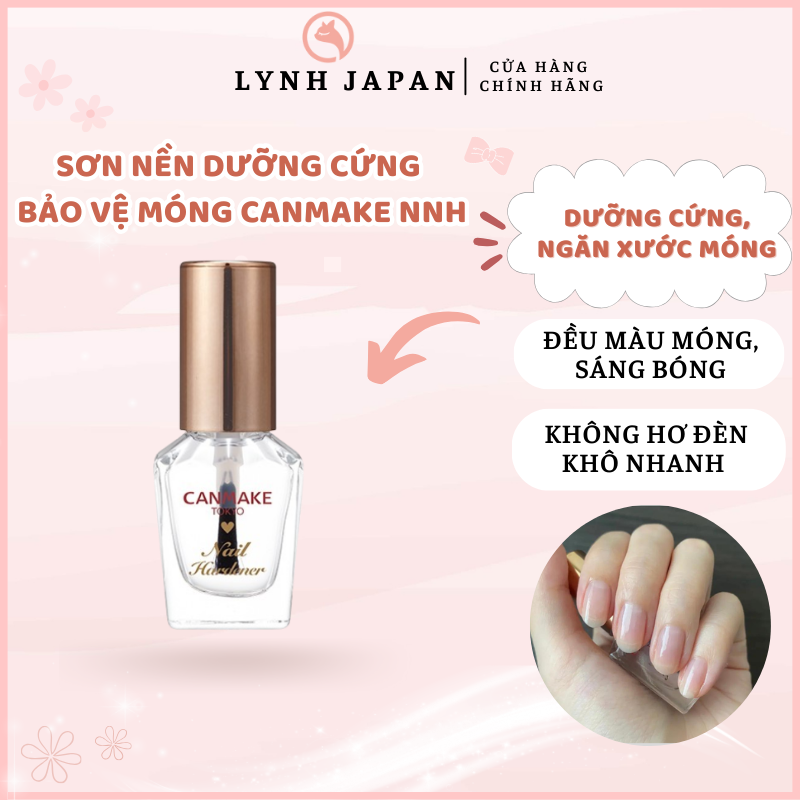 Sơn Nền Cứng Móng Dưỡng Móng Canmake NNH Nail Hardener Nhật Bản