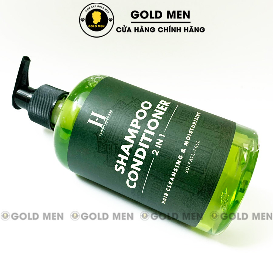 Dầu gội xả Saigon Hustlers 2 in 1 Shampoo & Conditioner