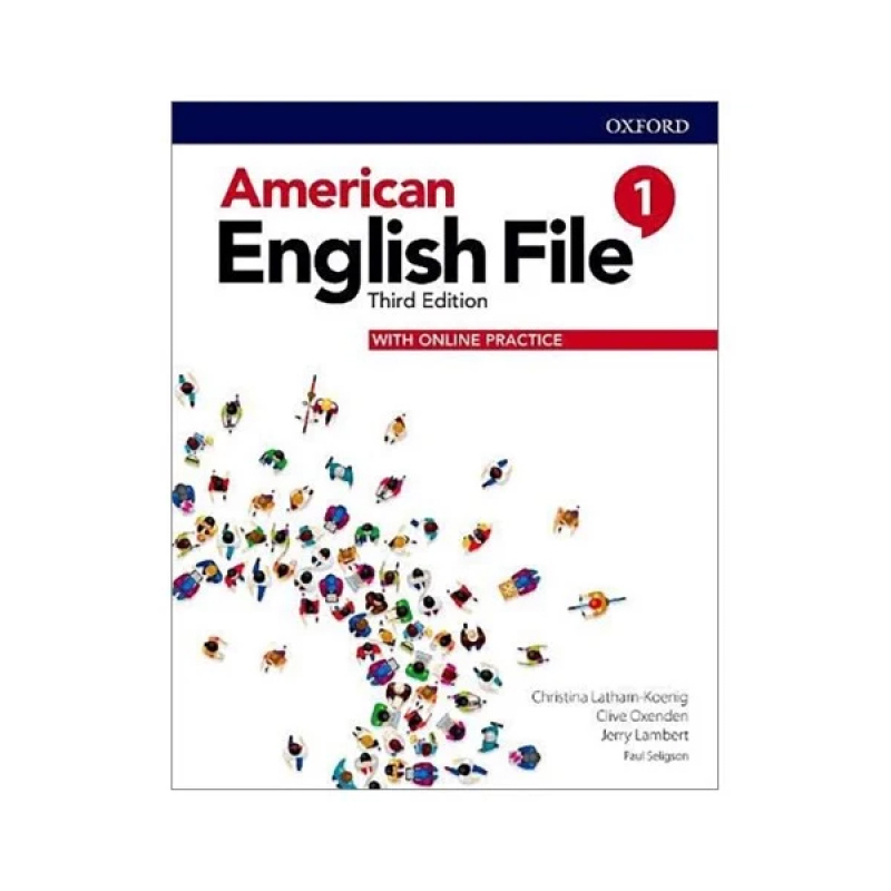 American English File - Level 1 - Students Book With Online Practice - 3rd Edition