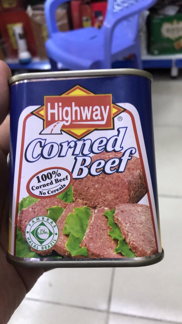 BÒ HẦM MỀM HIGHWAY CORNED BEEF, 340 GRAM