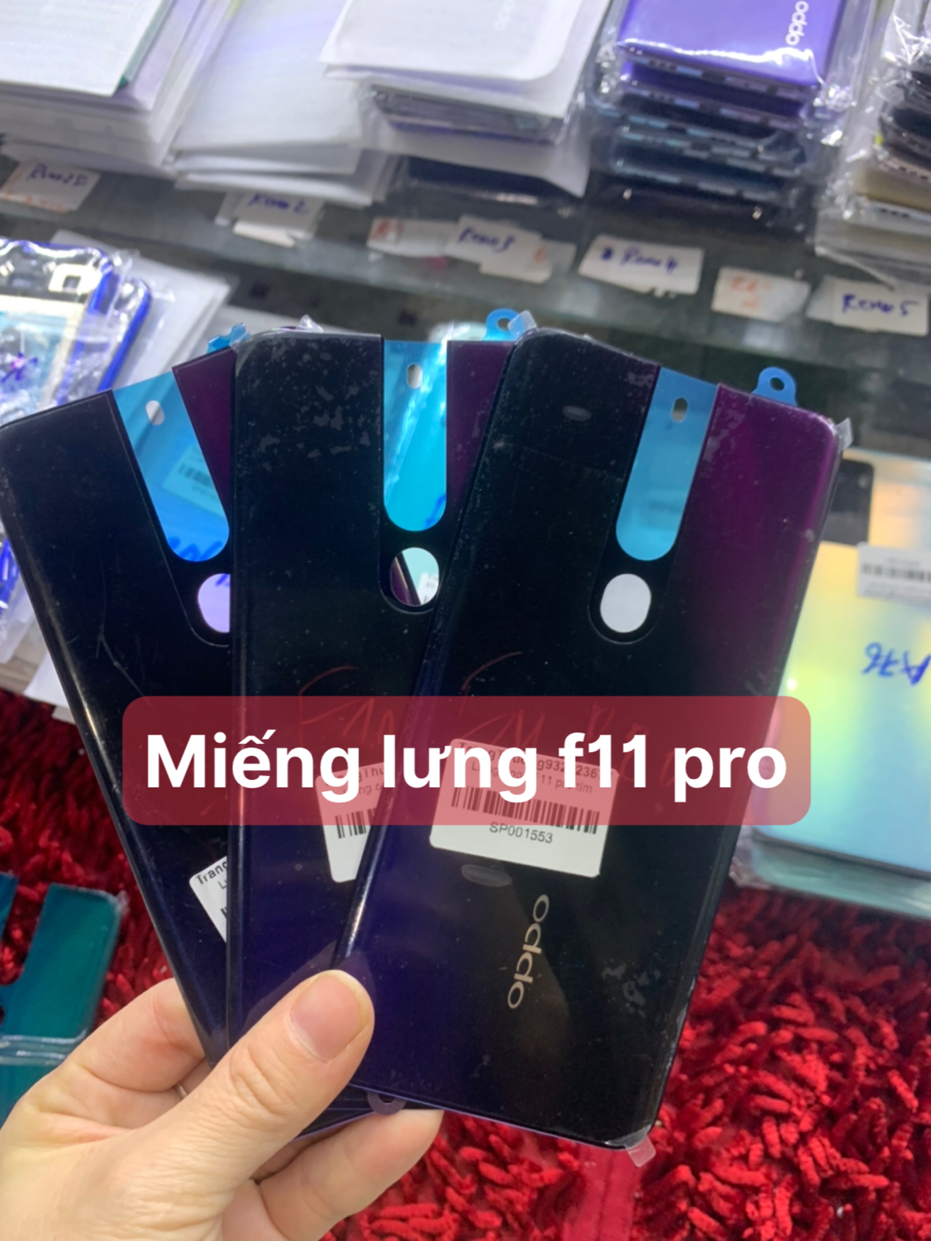Miếng lưng zin mới điện thoại oppo f11 pro
