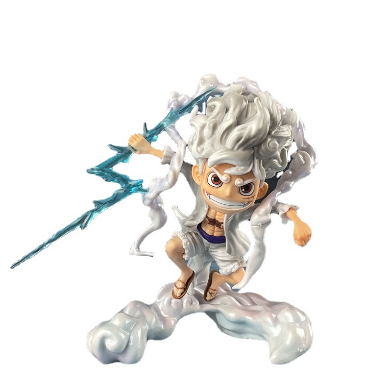 Mô hình One Piece - Luffy Gear 5 Thần Mặt Trời Chibi