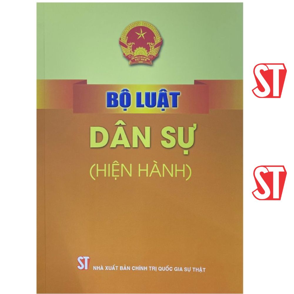 [Sách] Bộ luật dân sự (hiện hành)