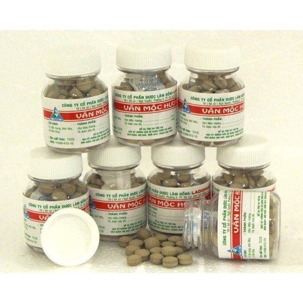 Combo 6 lọ Vân mộc hương lọ 80 viên