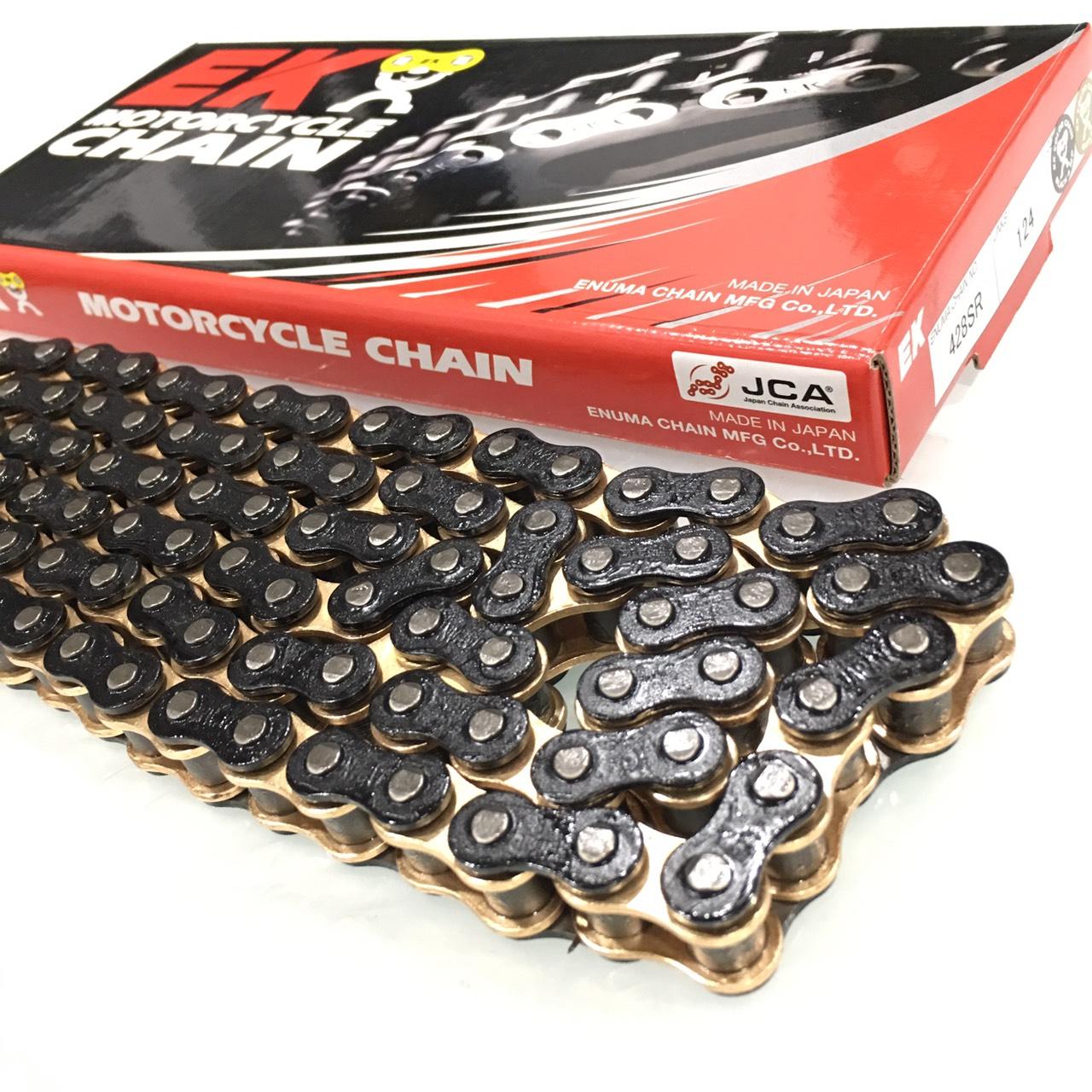 [HCM]SÊN EK MOTORCYCLE CHAIN JAPAN 124M