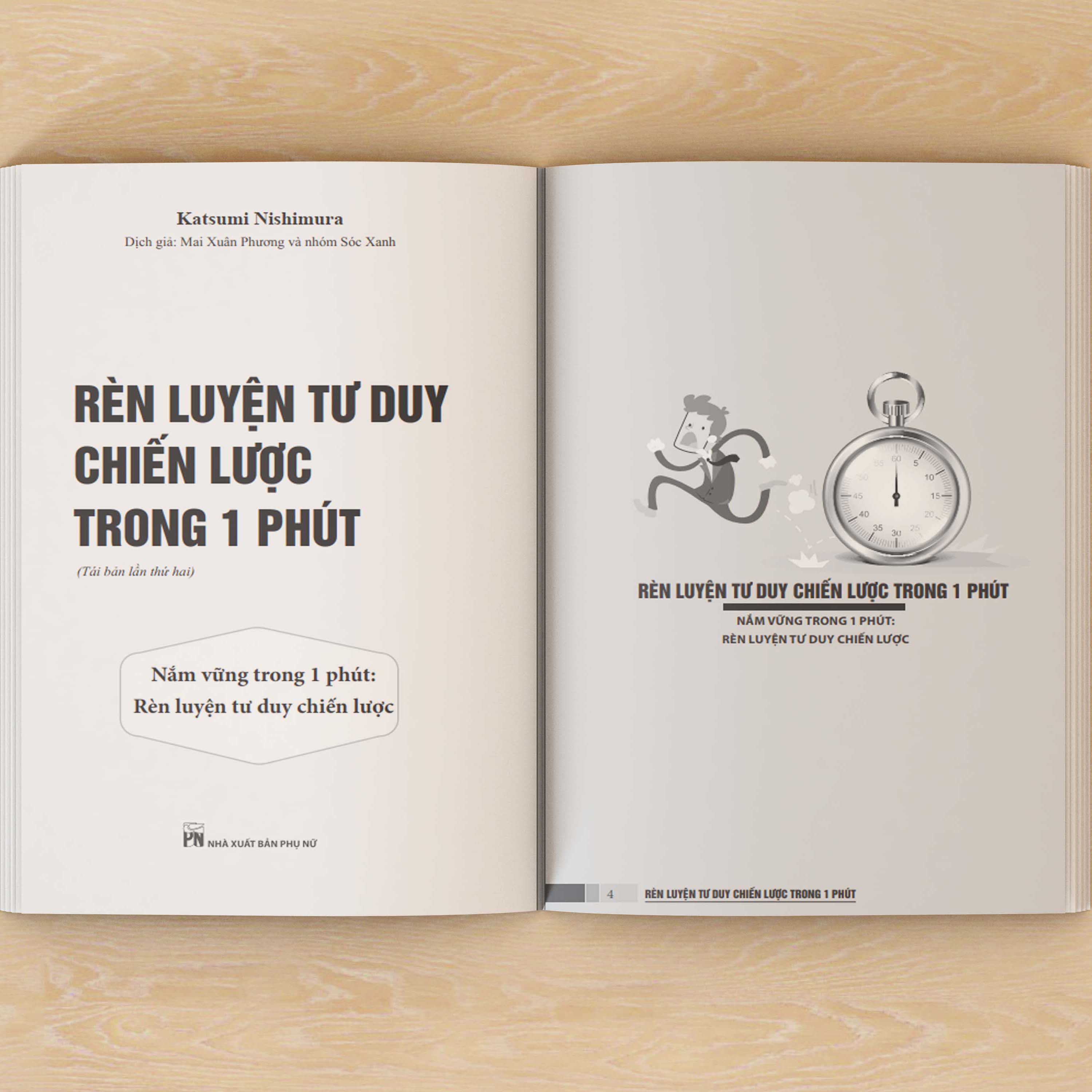 Rèn luyện tư duy chiến lược trong 1 phút