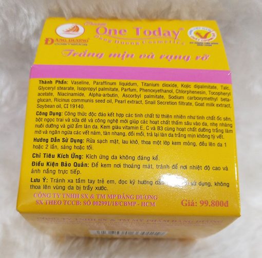 One Today ốc sên ngừa tàn nhang đồi mồi 8g