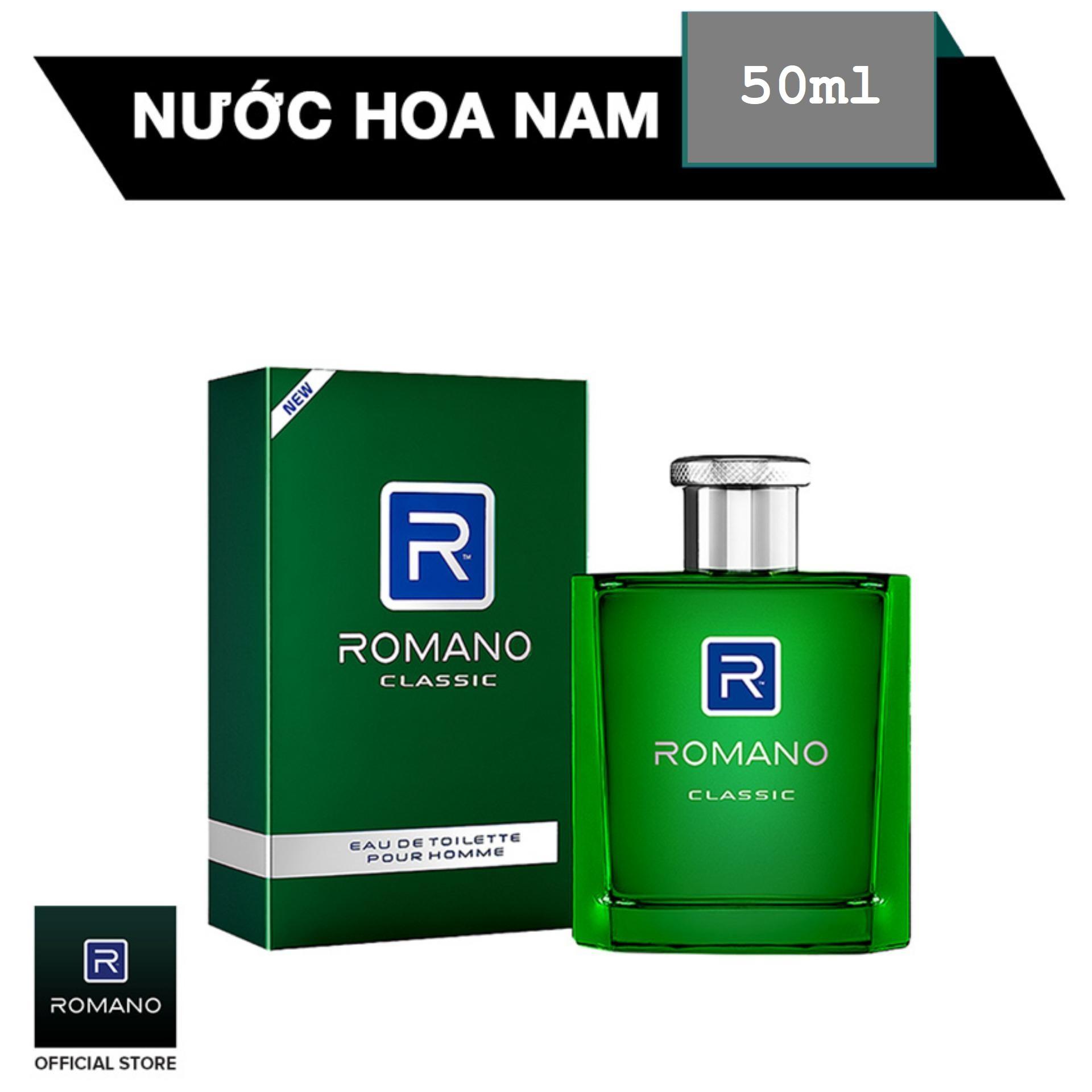 Nước hoaCao Cấp  Romano Classic 50-100ml