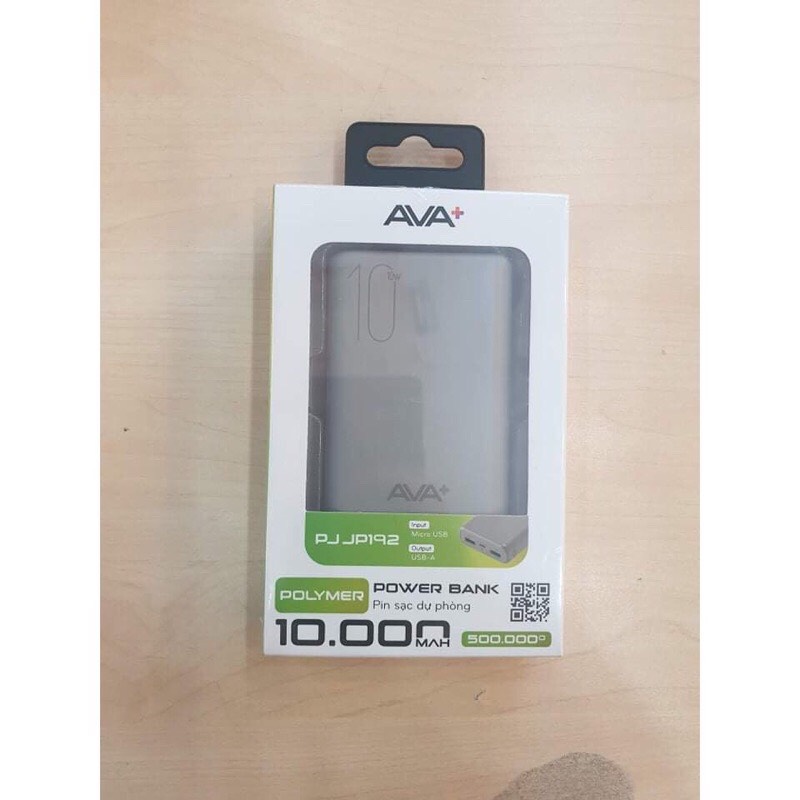PIN SẠC DỰ PHÒNG AVA+ 10000mAh