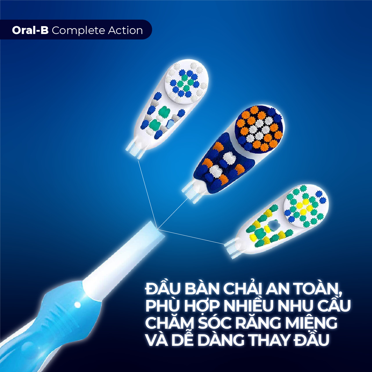 Bàn Chải Đánh Răng Pin Oral-B Complete