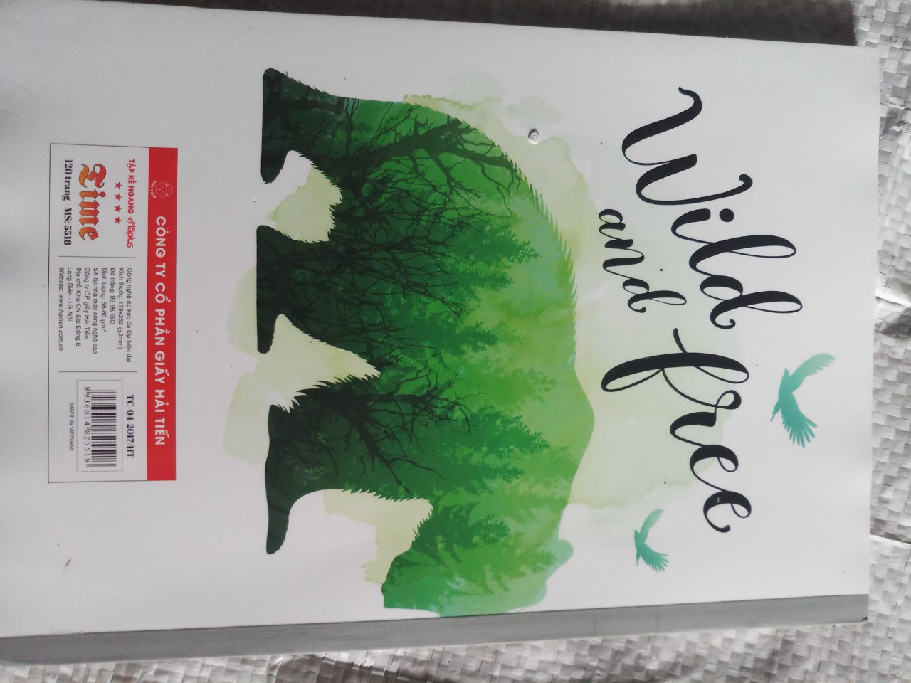 5 quyển vở kẻ ngang Haplus 200 trang bìa đẹp