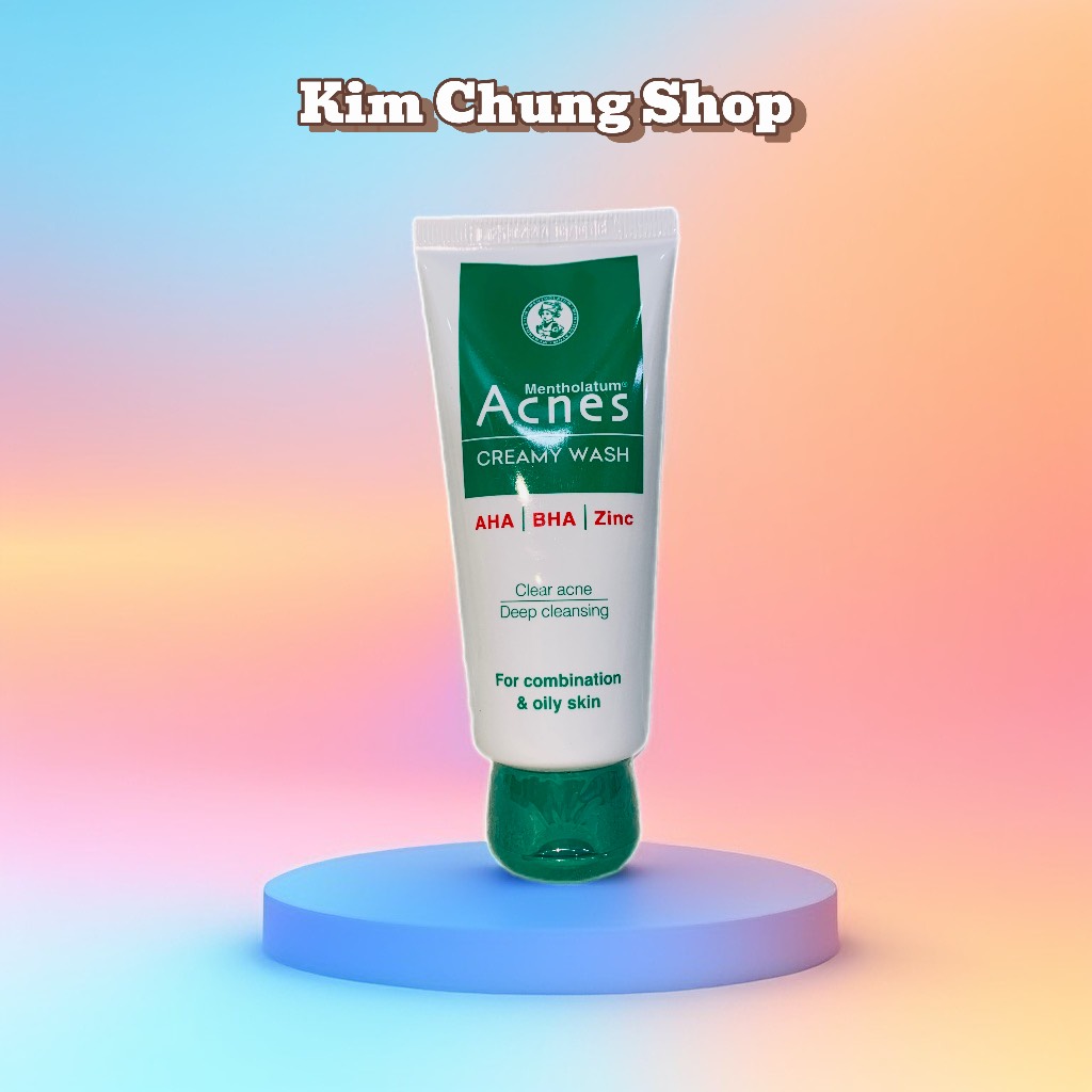 Sữa rửa mặt Acnes ngừa mụn, sạch nhờn, sáng da (50g, 100g)