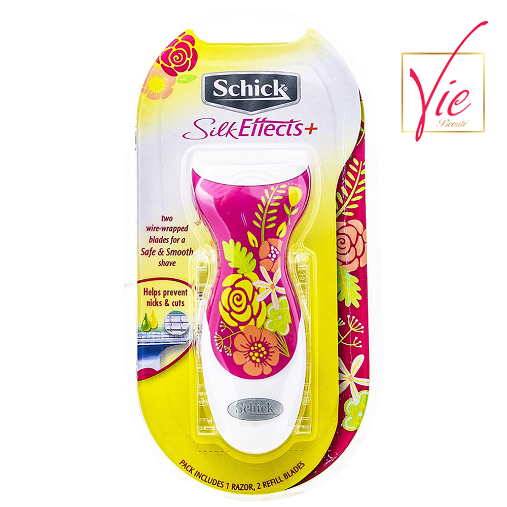 Dao Cạo Cho Nữ Schick Effect + 2S – Bộ Dao Cạo Schick + 02 Lưỡi