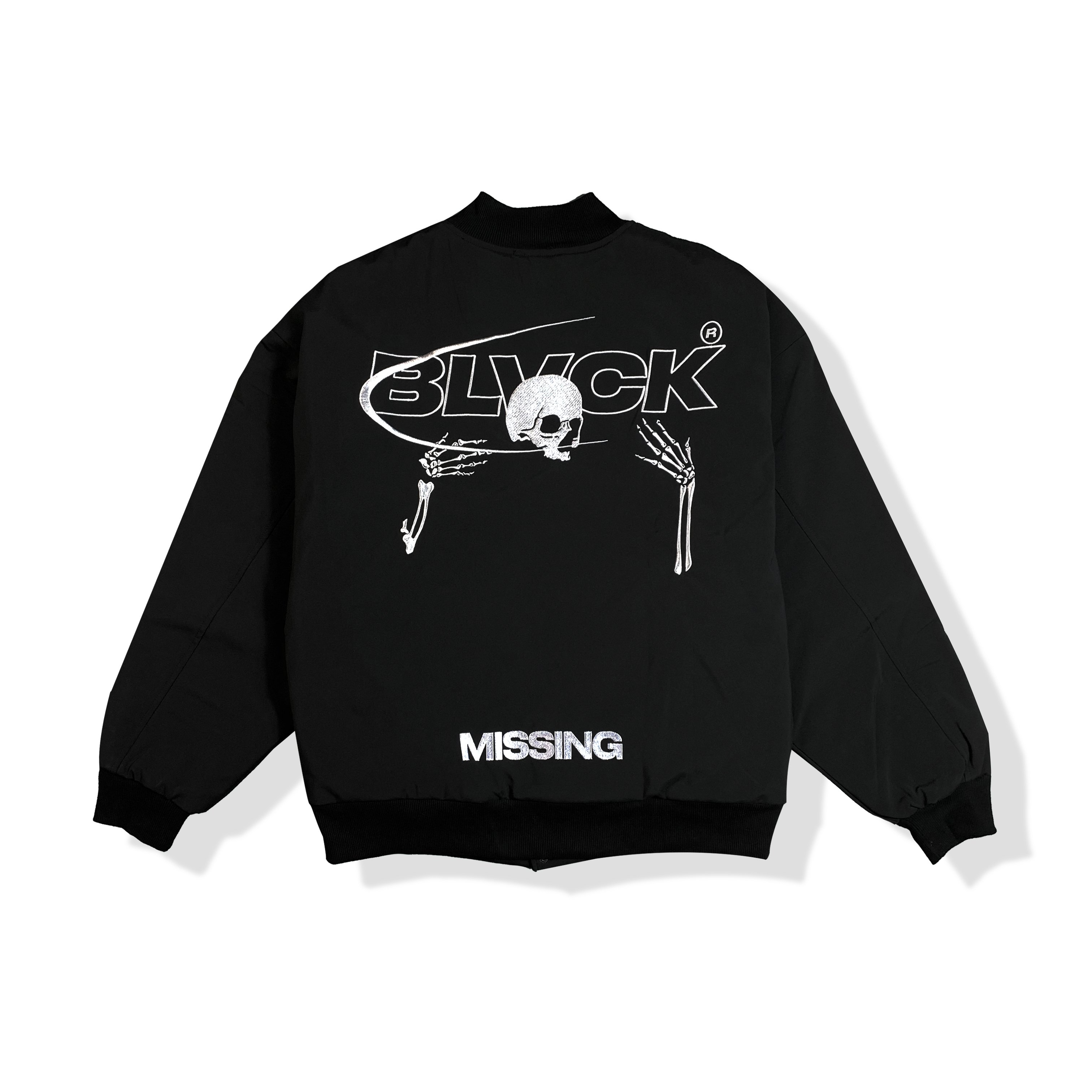 BLVCK "Missing" Varsity Jacket