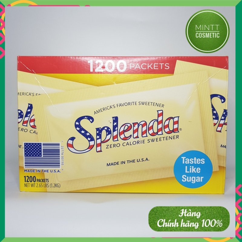 Combo 100 gói đường ăn kiêng Splenda