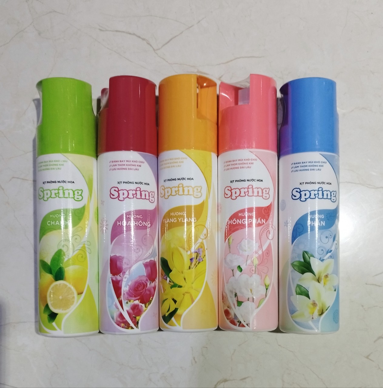 NƯỚC HOA XỊT PHÒNG SPRING (5 MÙI HƯƠNG)