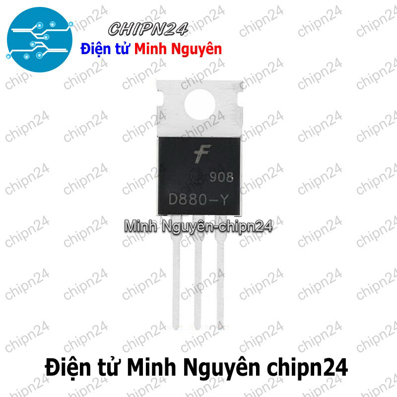 [2 con] (DT) Transistor D880-Y TO-220 Hàng Tốt NPN 3A 60V [Hàng Tốt] (D880 880) - HH004661