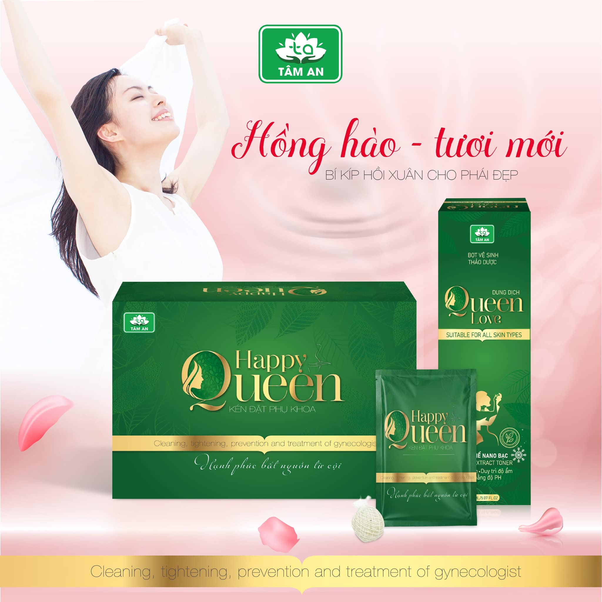 FREESHIP MAX - Kén Đặt Phụ Khoa HAPPY QUEEN.