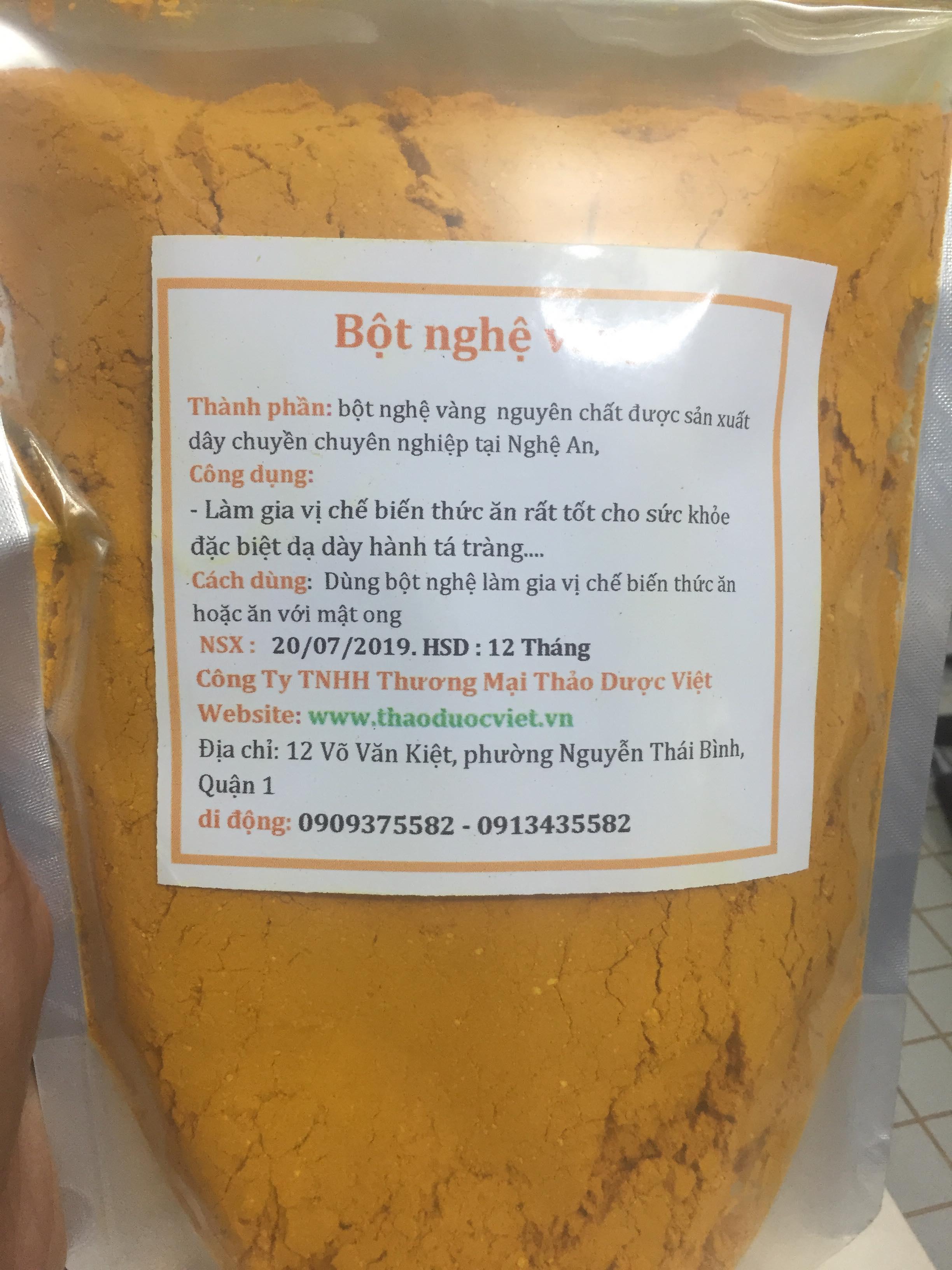 500g Bột nghệ vàng làm gia vị