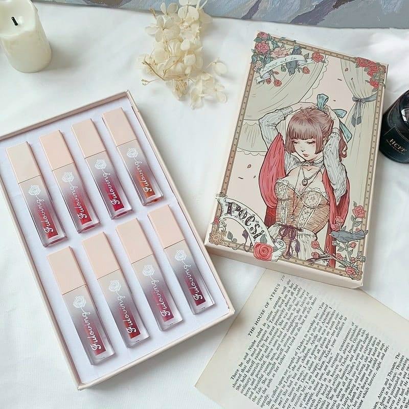 Set Son kem Poesi Tiểu Thư 8 cây
