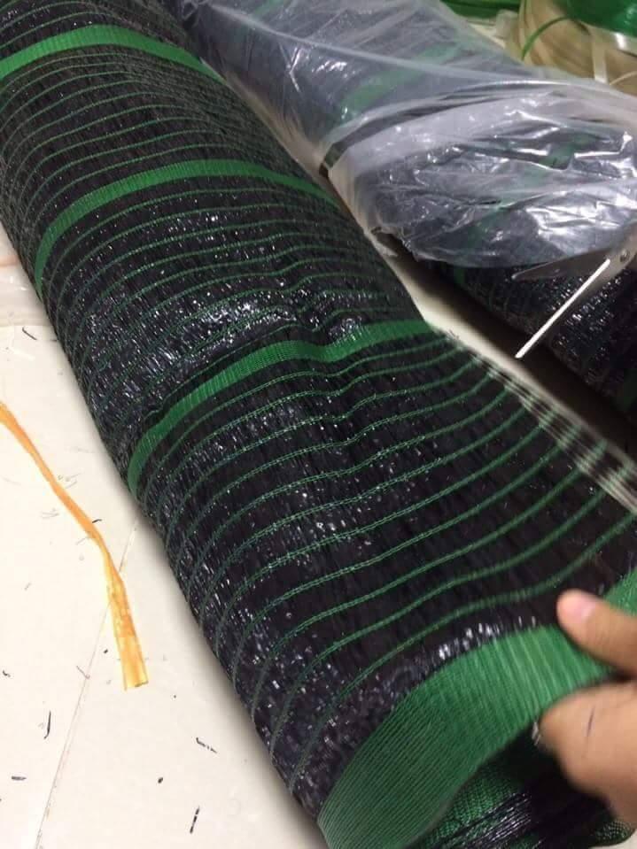 Lưới che nắng NK Thái Lan xanh đen( độ che nắng 60%) khổ 2 mét, 3 mét, 4 mét