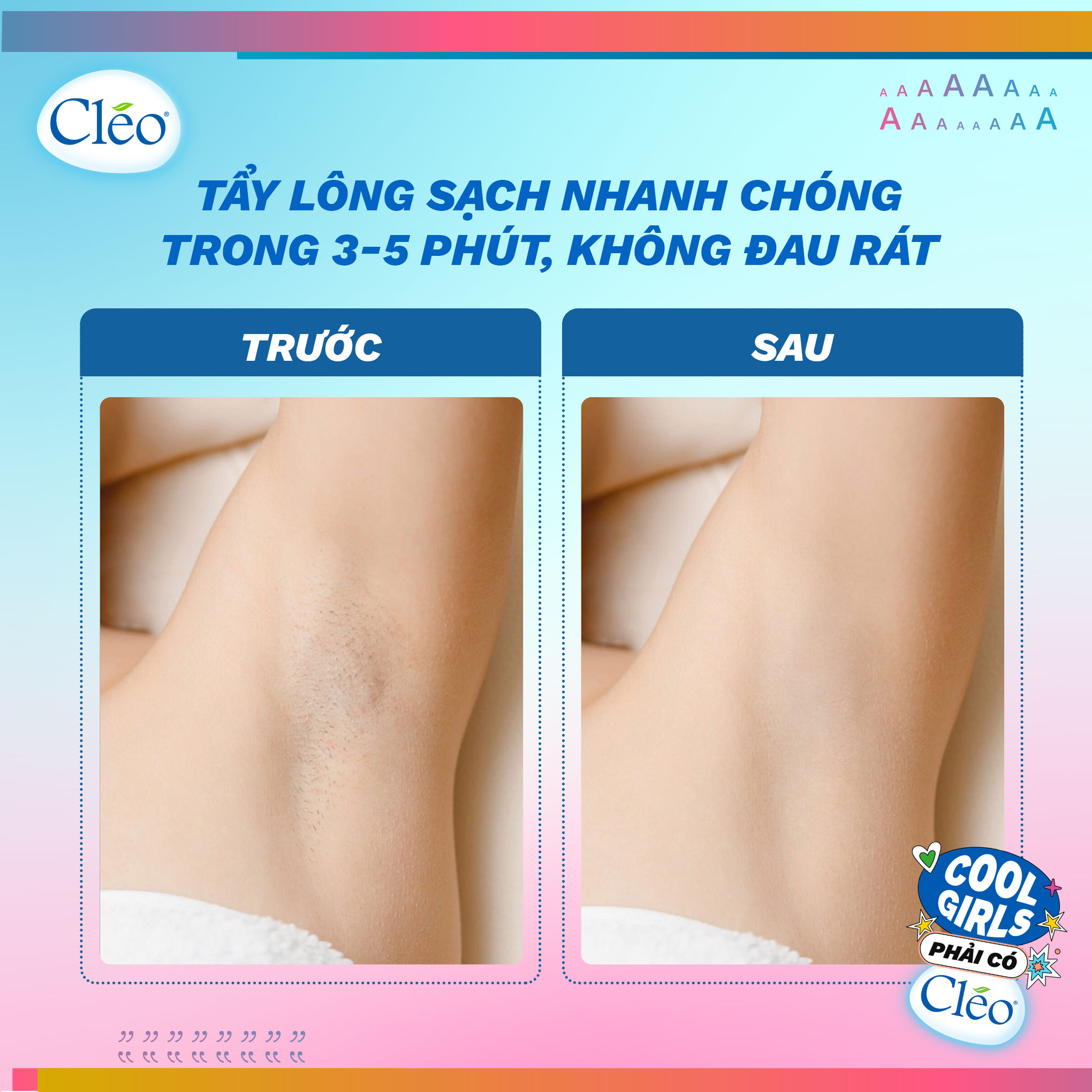 Kem Tẩy Lông Cho Da Thường Avocado Hair Removal Cream Normal Skin Cléo 25Gr