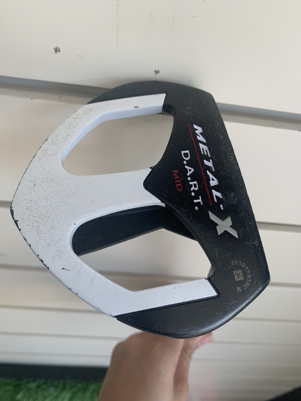 Gậy gạt putter cũ- putter odyssey metal-x d.a.r.t mid secondhand 5944