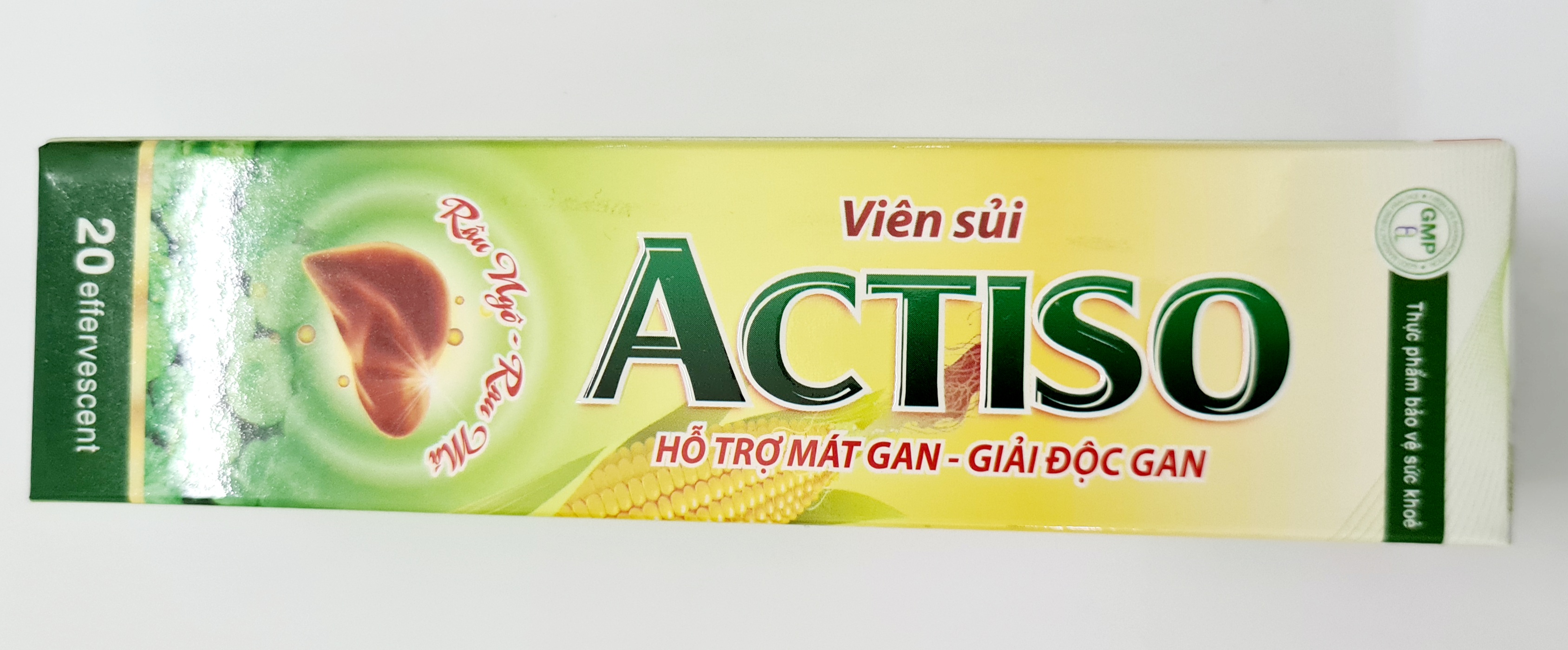 Viên sủi Actiso mát gan giải độc (20 viên)