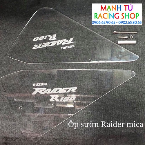 Ốp sườn mica raider fi,satria f150