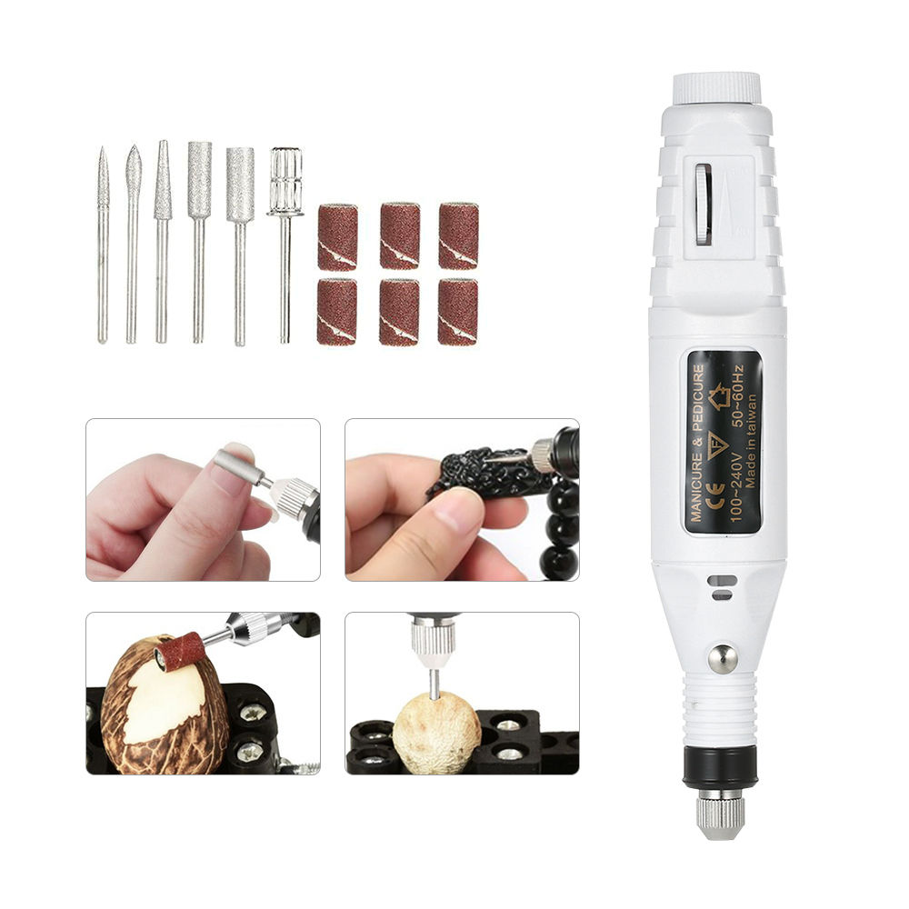 Máy điêu khắc mini gỗ kim loại cằm tay tiện dụng