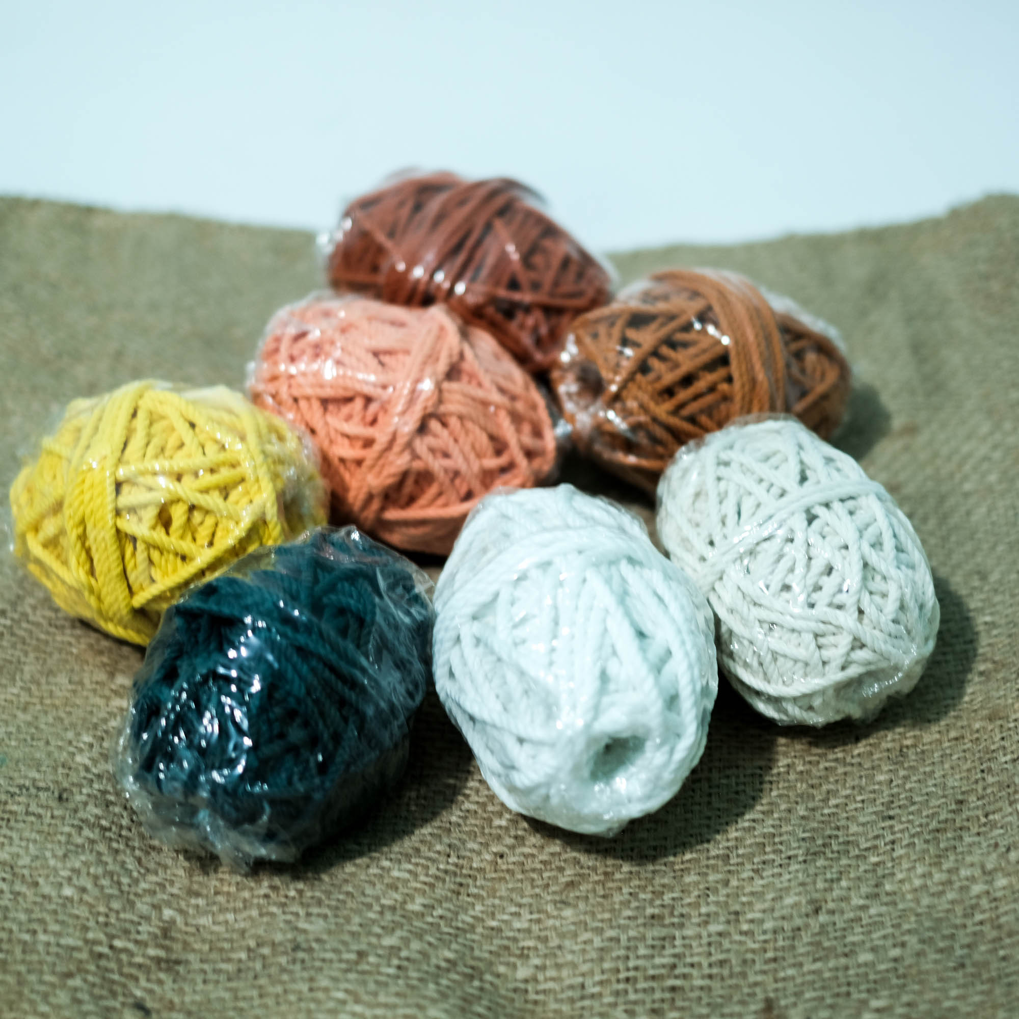 [HCM]Cuộn dây thừng 3ly/mm sợi cotton làm macrame (30 mét/cuộn)
