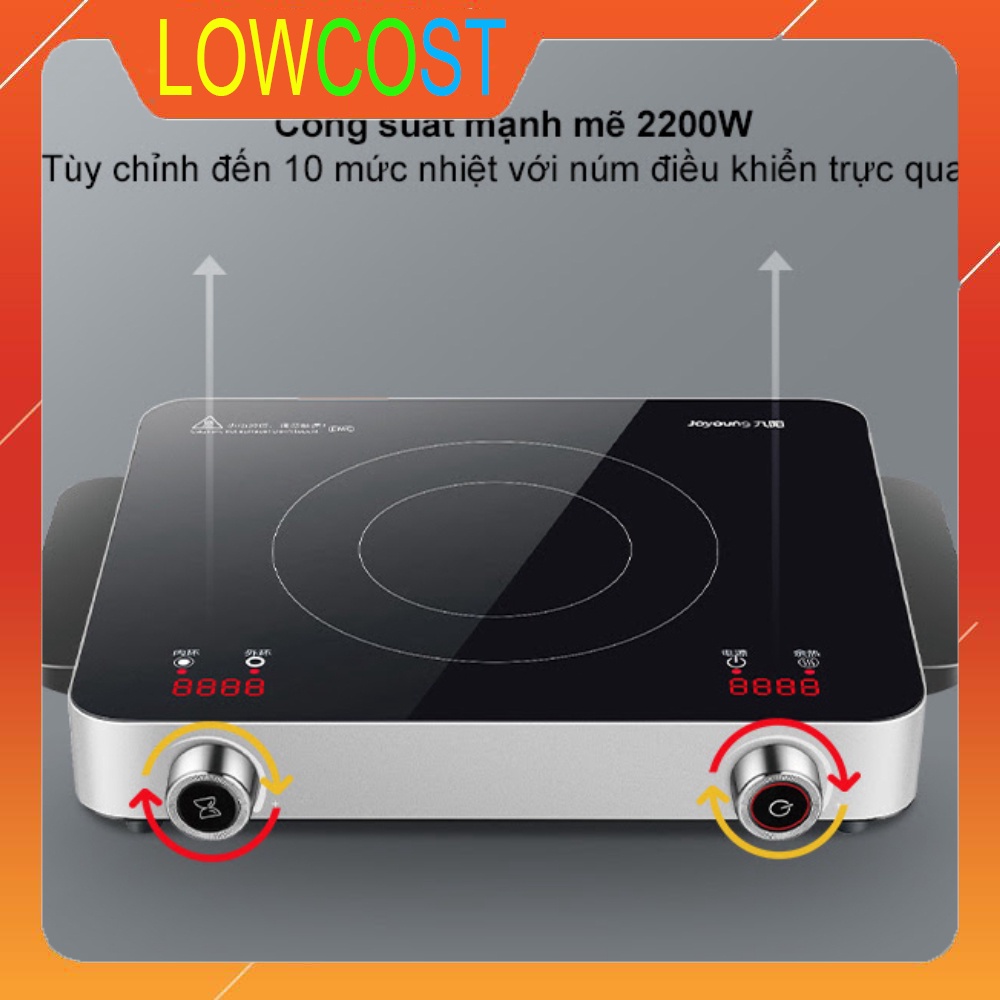 (HCM)Bếp Hồng Ngoại JOYOUNG Công Suất 2200W Không Kén Nồi Làm Nóng Siêu Nhanh