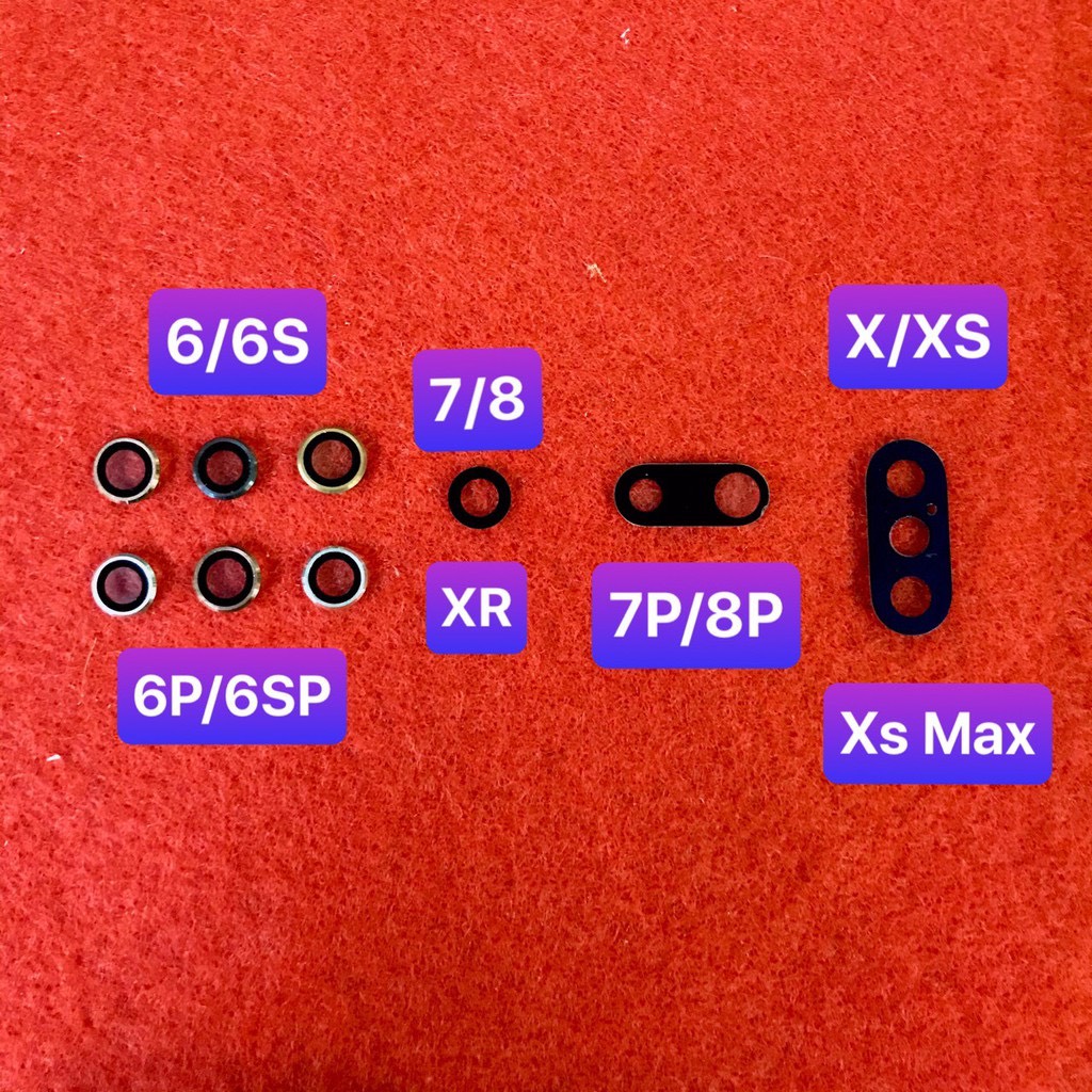 Kính camera 6/6s/6p/6sp/7/8/7p/8p/x/xr/xs/xsmax