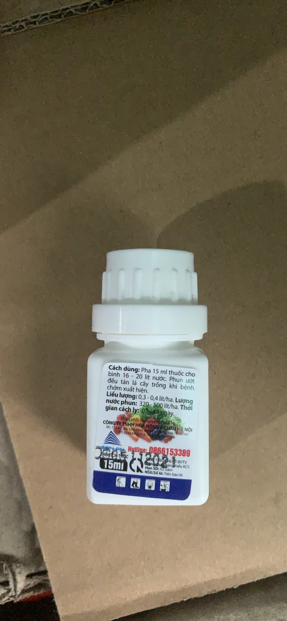 sản phẩm Trừ Bệnh, thối nhũn  BÁCH BỆNH TOP 500 Cho Cây Trồng lọ 15ml