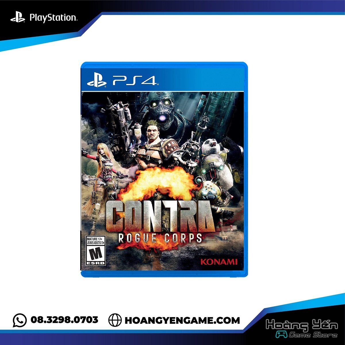 [HCM]Đĩa game Contra Rogue Corps PS4