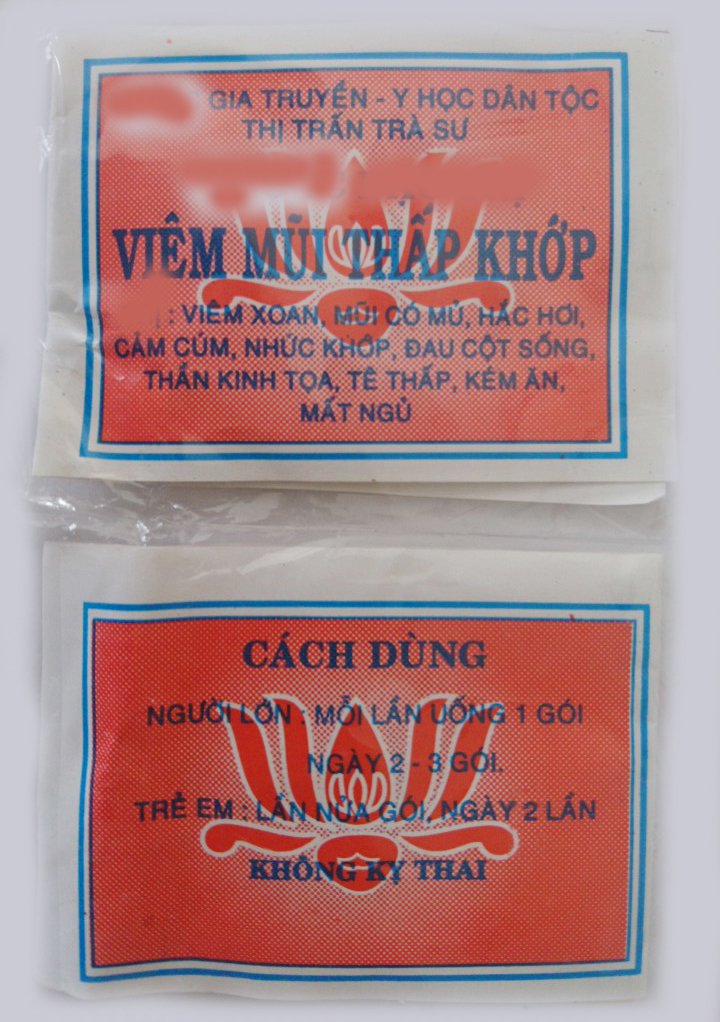[Chính gốc] 100 Gói Viêm mũi TK thị trấn Trà Sư (dạng bột)