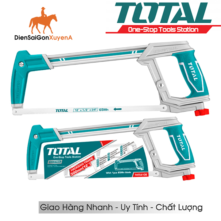 Cưa sắt 12inch 300mm Hacksaw Frame Total THT54106