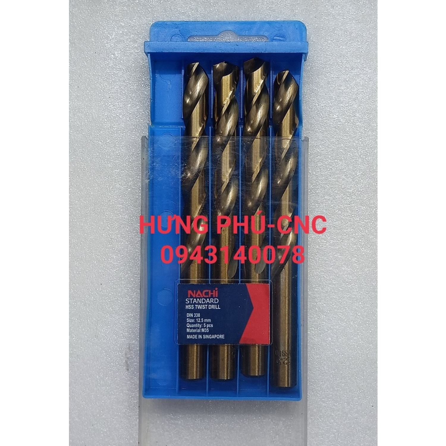 MŨI KHOAN (phi 11 - phi 18) INOX NACHI.