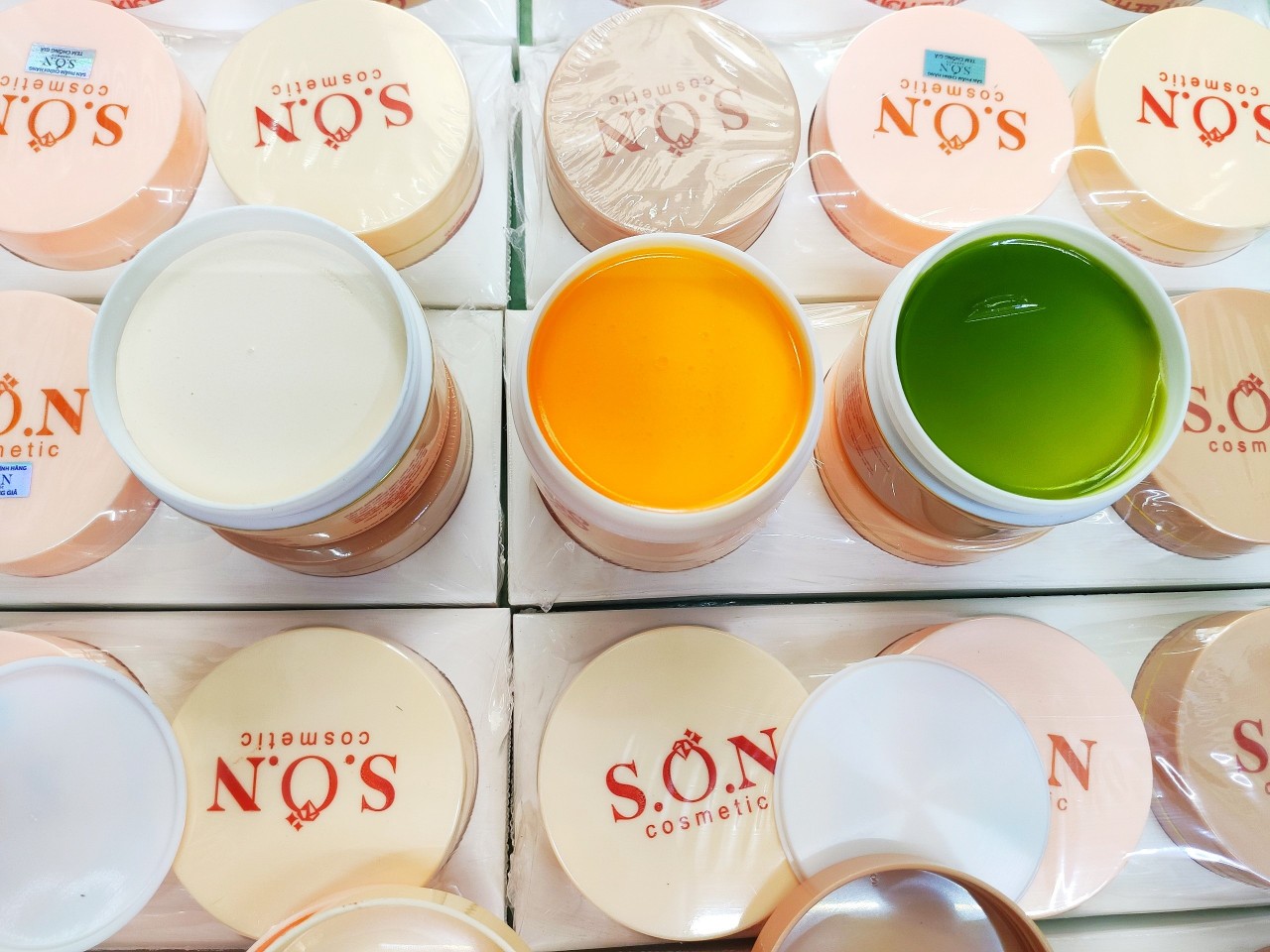 Combo 3 hủ kích trắng tam sắc s2 son cosmetic