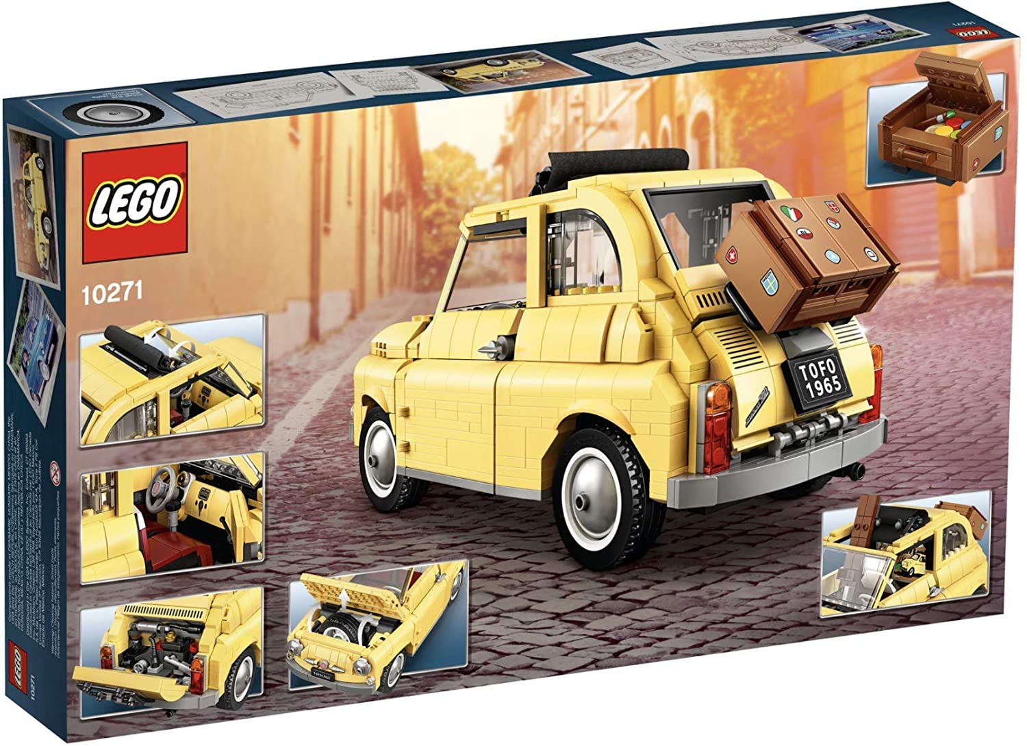 [HAPPY BRICKS] - LEGO  CREATOR EXPERT – 10271 - FIAT 500