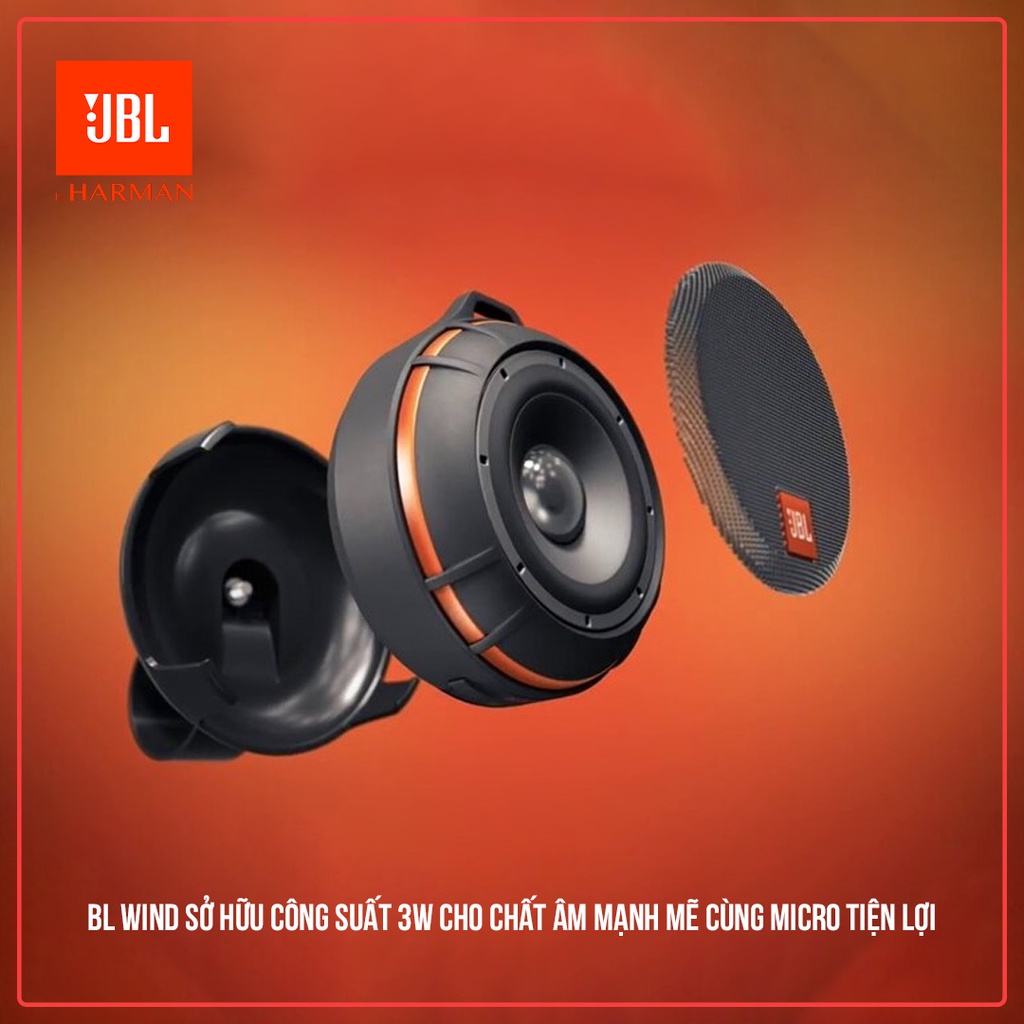 Loa Bluetooth gắn xe đạp JBL WIND, Loa Bluetooth JBL