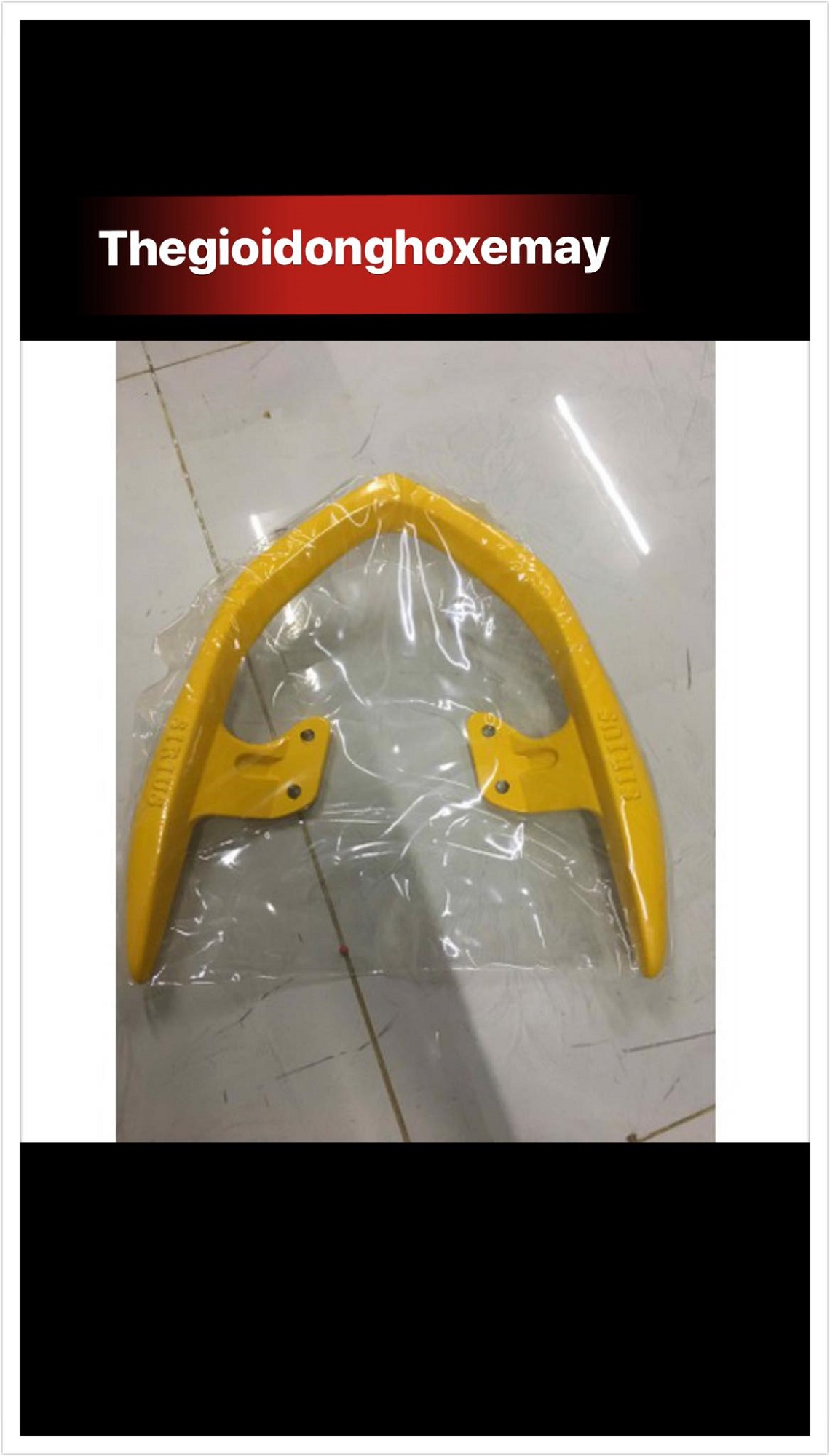 cảng sau sirius kiểu nouvo