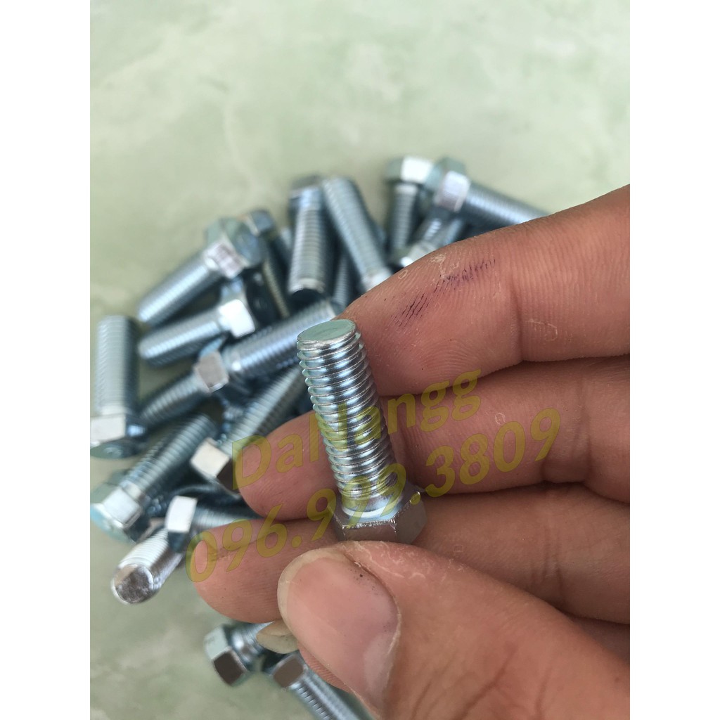 20 ốc 7 mm cấy cổ ga xe máy (có hoặc ko taro)