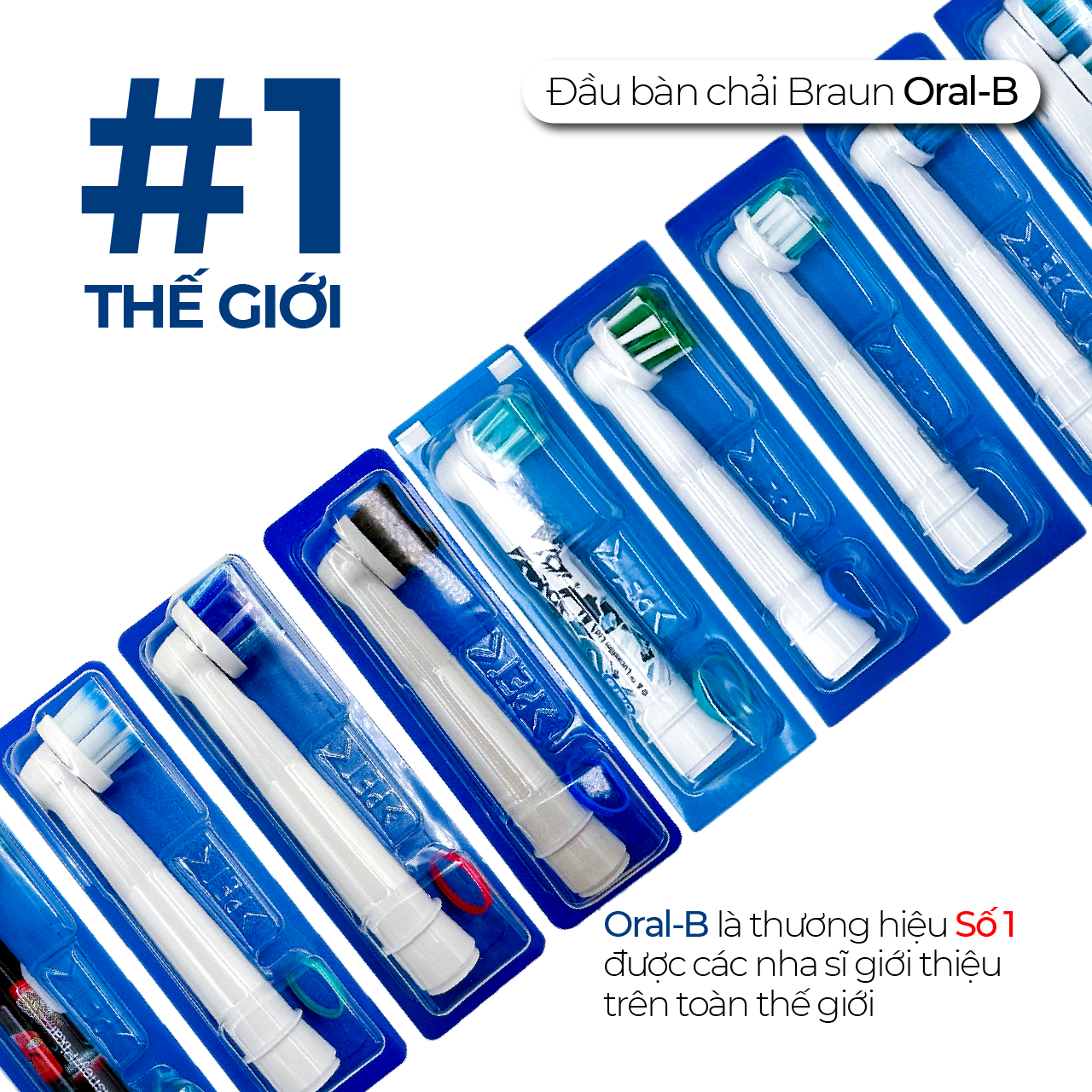 Đầu Lẻ Bàn Chải Điện Oral-B Braun