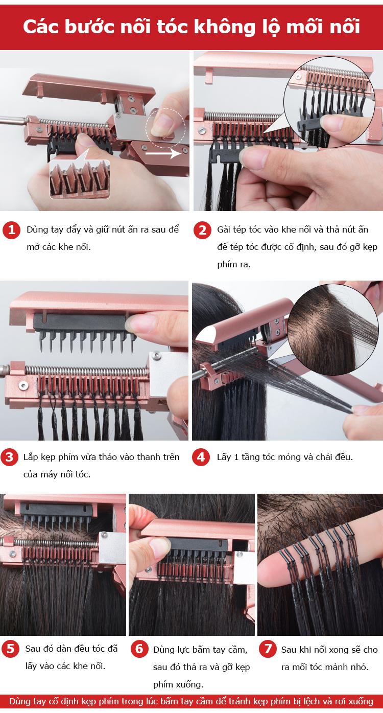 Máy nối tóc 6D