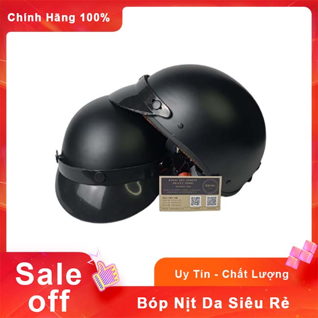 Mũ Bảo Hiểm 1/2 Đầu Chita CT6B1 Sơn Nhám