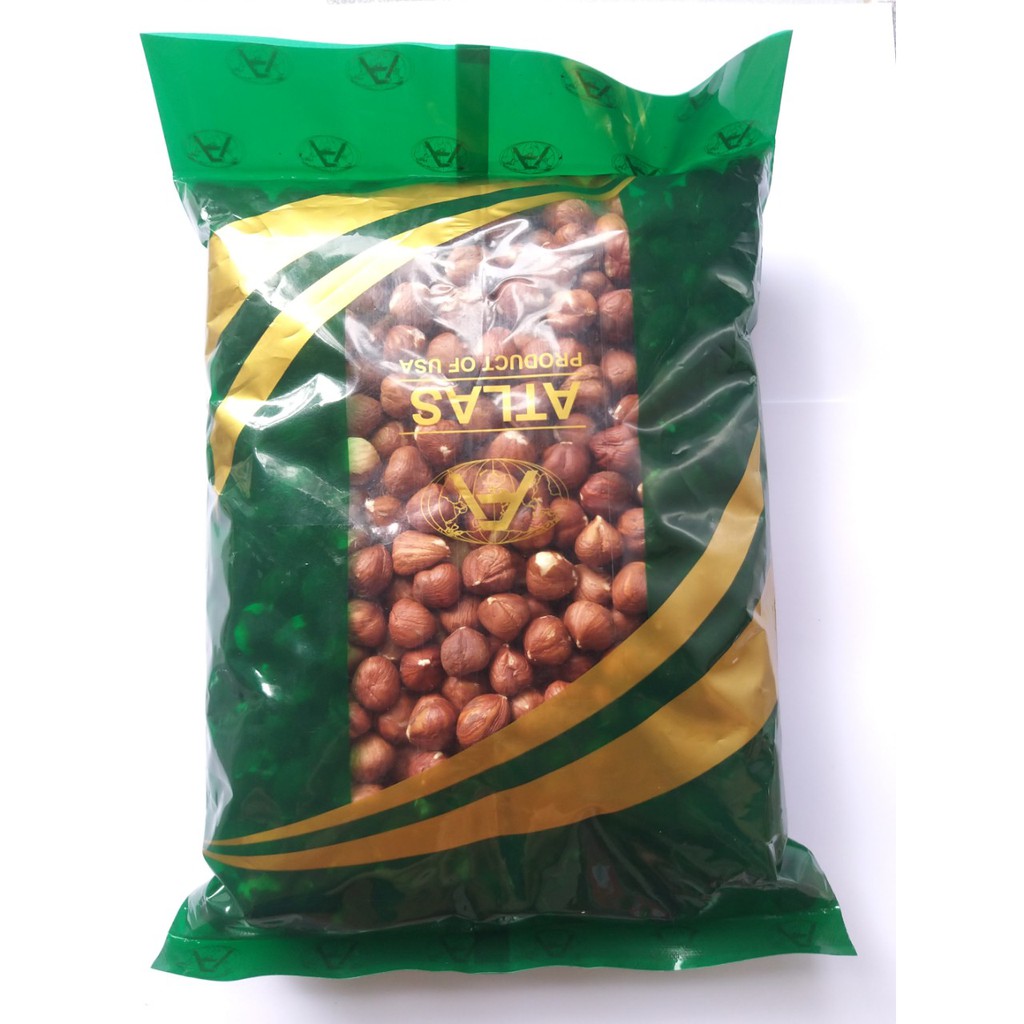 Nhân quả phỉ tách hạt còn vỏ lụa Whole Hazelnut - Nhập khẩu Thổ Nhĩ Kỳ 1000gr